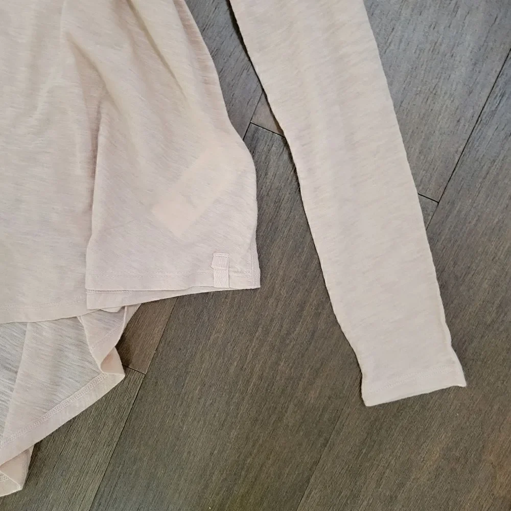 FREE PEOPLE new ARIA top COTTON BLEND in Misty Mink XS NEW